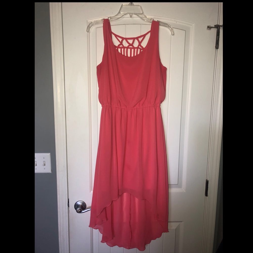 High- low summer dress